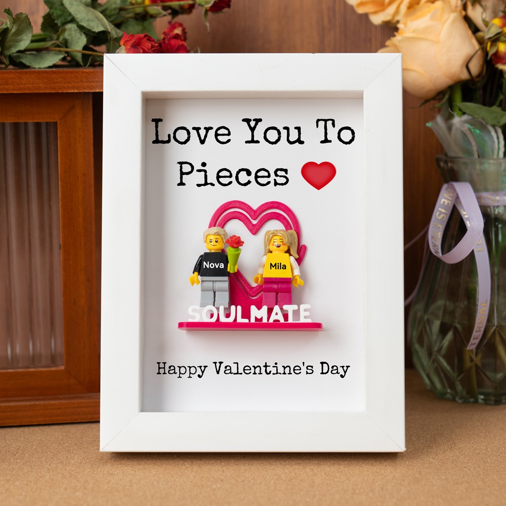 Personalized Couple Figures For Boyfriend Girlfriend Valentine's Day Gift