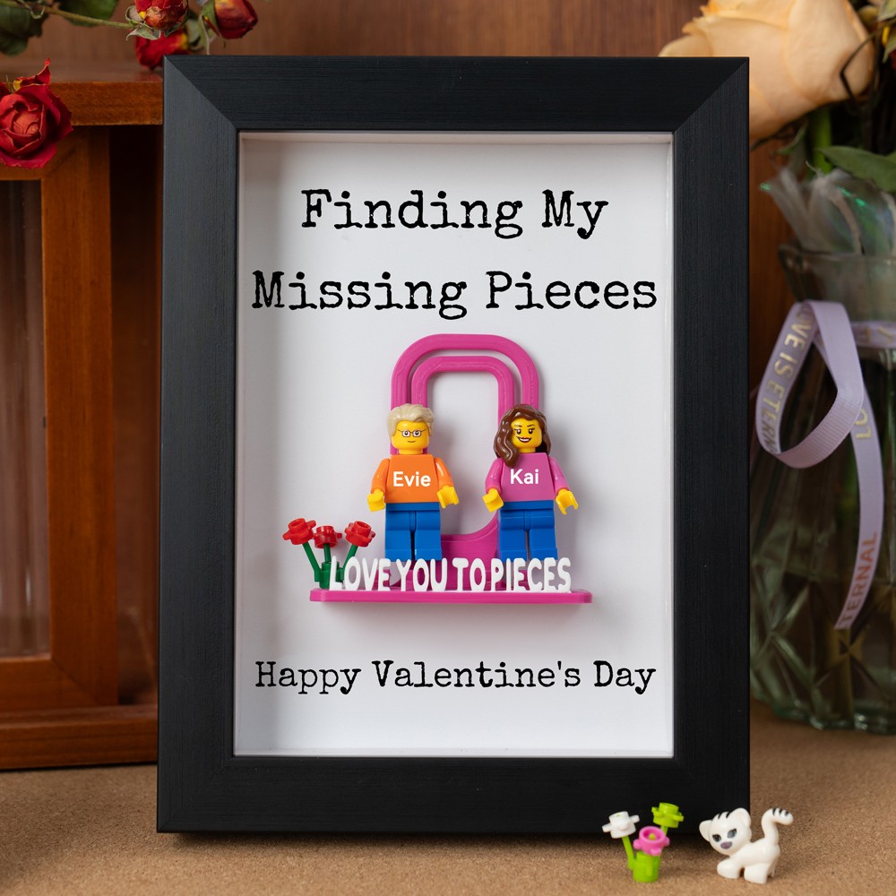 Personalized Couple Figures For Boyfriend Girlfriend Valentine's Day Gift