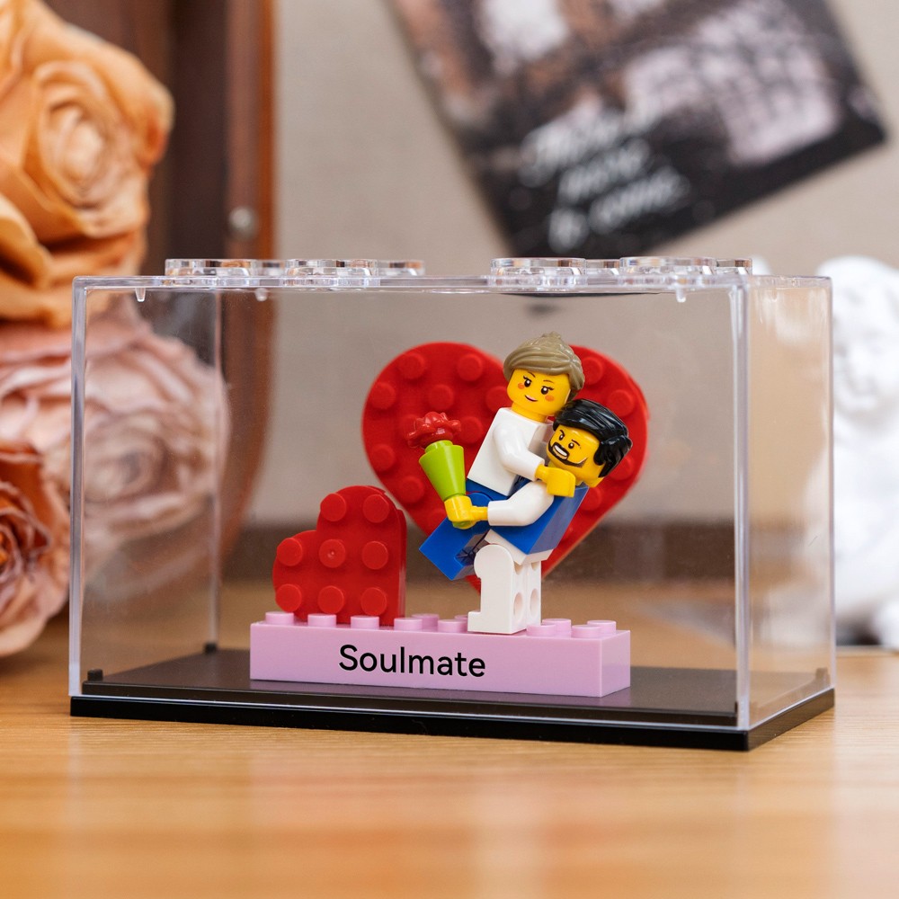 Personalized Couple Figures With Name For Boyfriend Girlfriend Husband Wife Valentine's Day Gift
