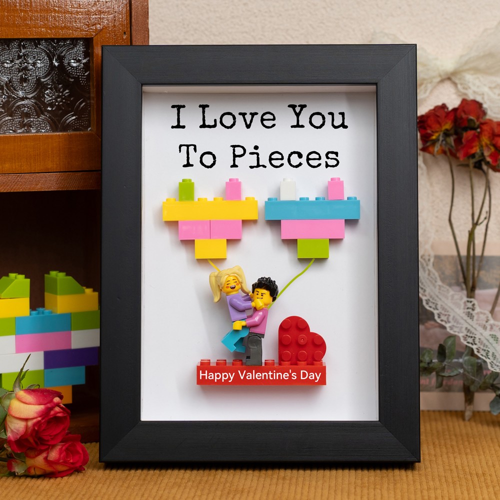 Personalized Couple Name Figures For Boyfriend Girlfriend Valentine's Day Gift