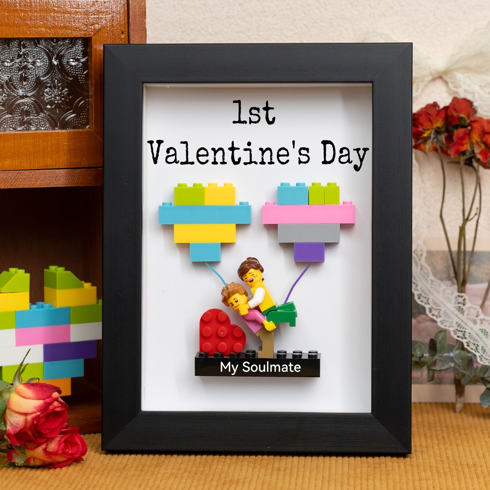 Personalized Couple Name Figures For Boyfriend Girlfriend Valentine's Day Gift