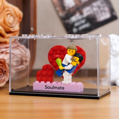 Personalized Couple Figures With Name For Boyfriend Girlfriend Husband Wife Valentine's Day Gift