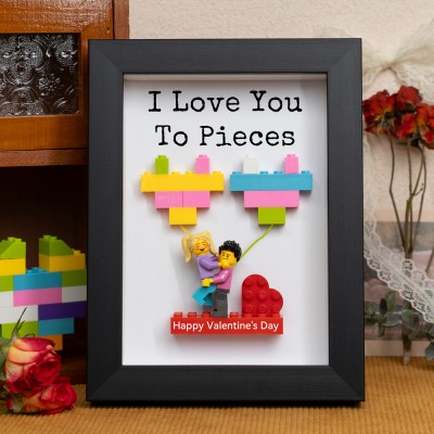 Personalized Couple Name Figures For Boyfriend Girlfriend Valentine's Day Gift