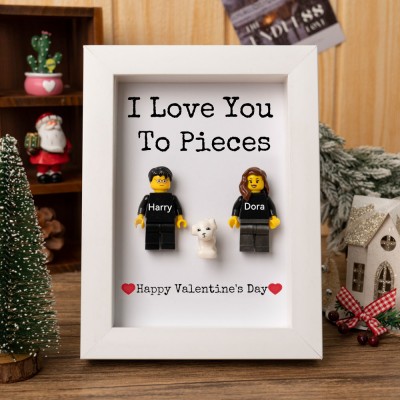 Personalized Couple Figures With Name For Boyfriend Girlfriend Husband Wife Valentine's Day Gift