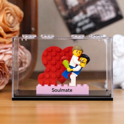 Personalized Couple Figures With Name For Boyfriend Girlfriend Husband Wife Valentine's Day Gift